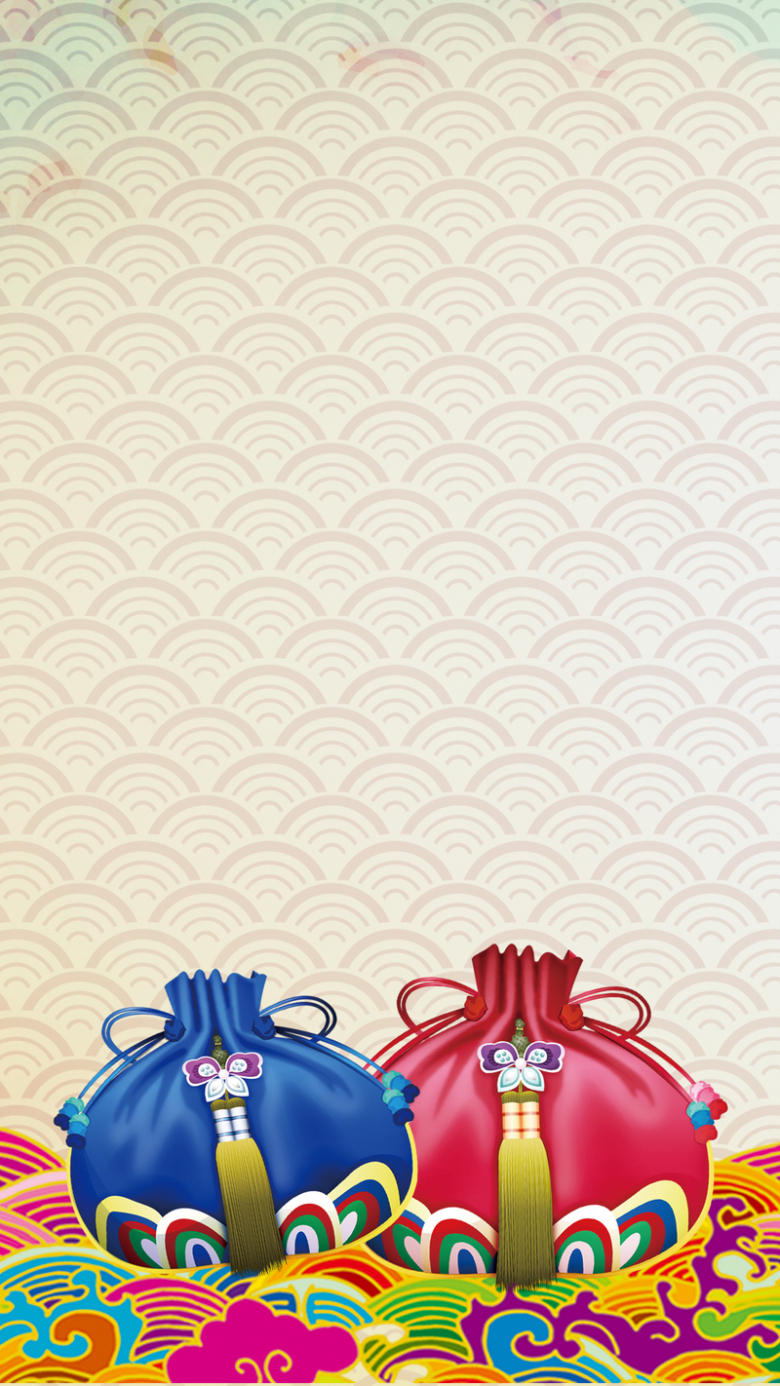 韩国福袋h5背景