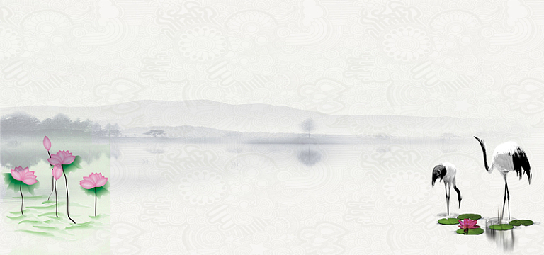 淘宝古风古典汉服海报banner背景