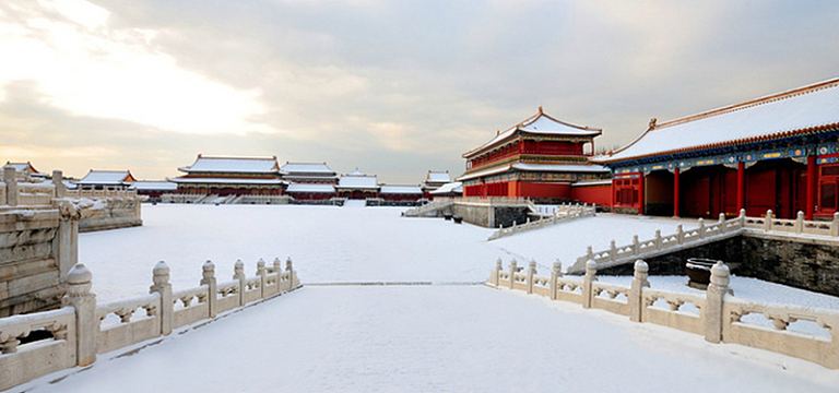 雪后故宫
