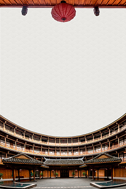 大气创意建筑成都旅游背景
