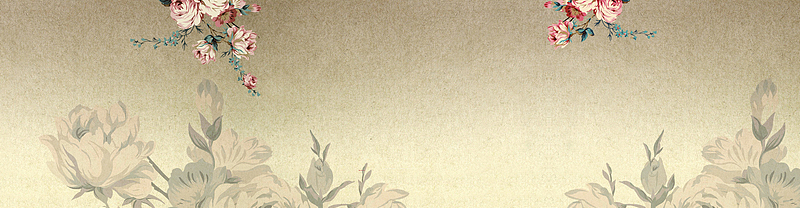 中国风淘宝中年女装服饰背景banner