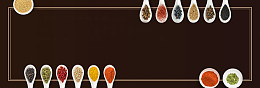 棕色古典卤味熟食大集合淘宝banner
