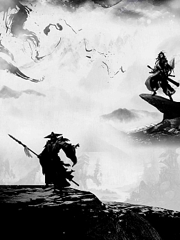 中国水墨风古代创意企业招聘