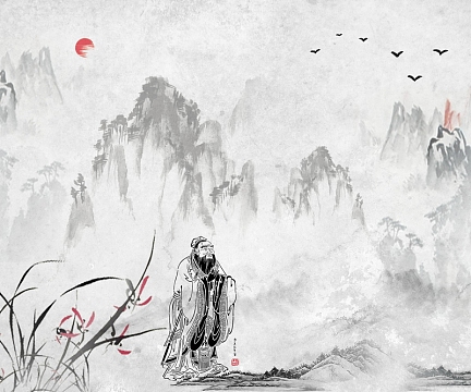 水墨中国风传统文化