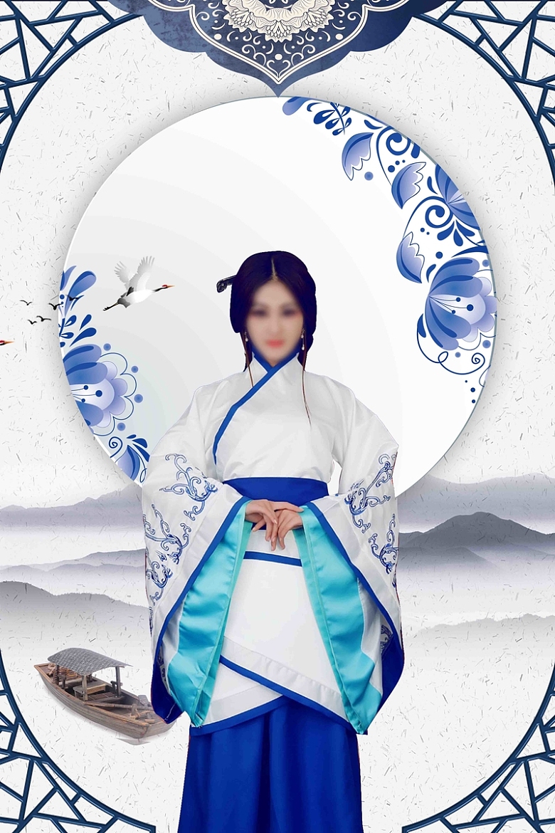 中国风汉服文化宣传推广