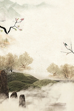 古典工笔画江南装饰画