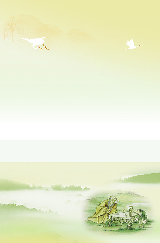 诗情画意古朴素材