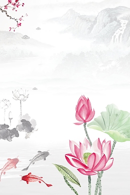 中国风水墨山水装饰画