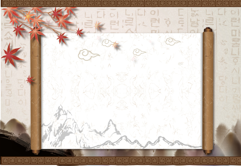 中国风古典背景矢量模板免抠素材免费下载 觅元素51yuansu Com