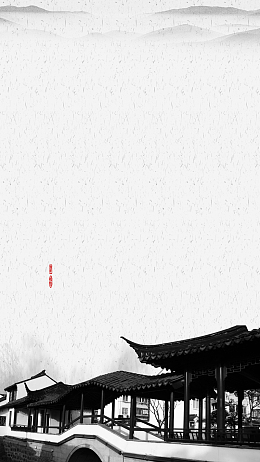 江南水乡素材背景