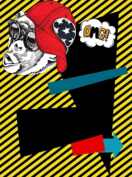 炫彩中国有嘻哈创意简约商业psdjpg射击俱乐部中国风体育宣传海报psd