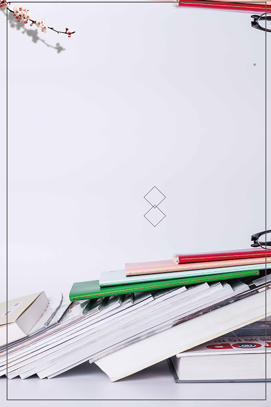 阅读校园文化教育海报背景