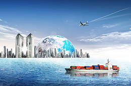 蓝色地球背景素材