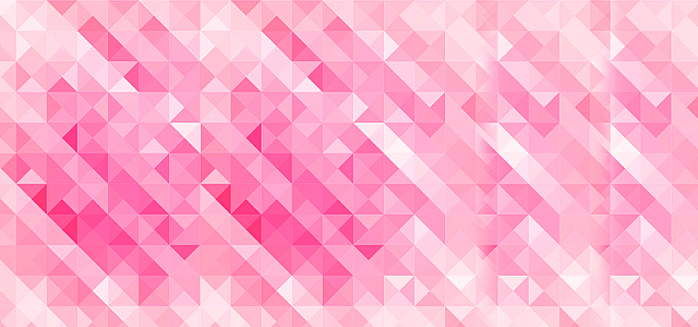 粉红色格子底纹banner