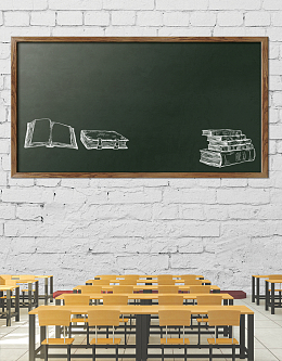开学季秋季上新新学期海报psd分层背景