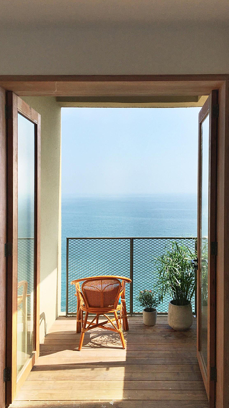 海景阳台h5背景素材