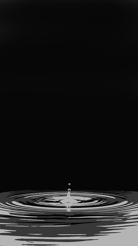 黑色背景水滴h5背景