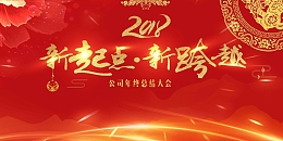 2018狗年年会背景