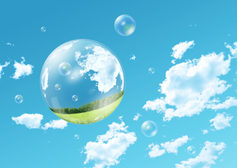 环保海报净化空气背景