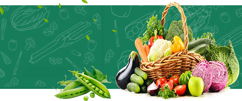 蔬果水果高清背景