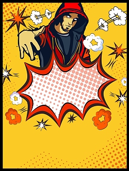 扁平波普风嘻哈音乐