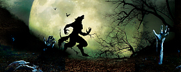 万圣节另类恐怖诡异banner