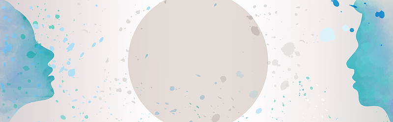 女人男人侧脸背景