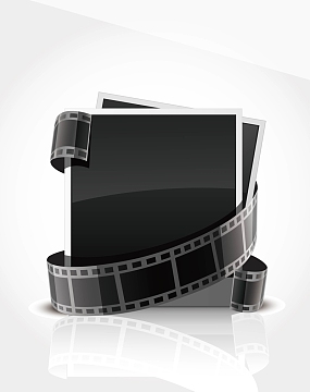素材背景jpg胶卷电影灰色扁平简约背景aijpg淘宝卡通矢量电影机放电影