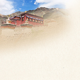 西藏旅行特产主图背景素材