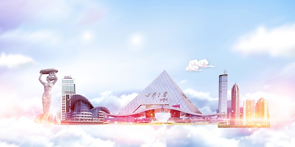 广东深圳印象深圳旅游海报