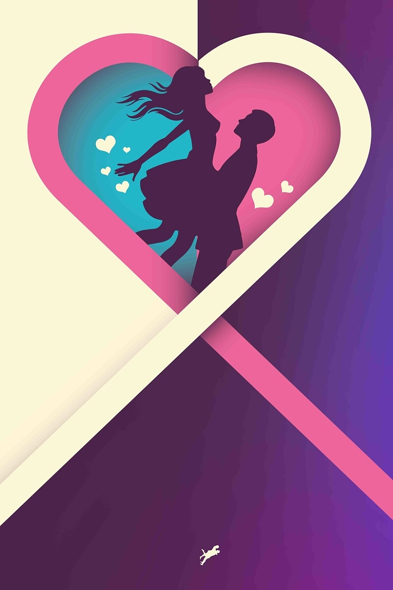 创意时尚炫彩情侣派对