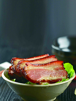 湖南特色腊肉美食