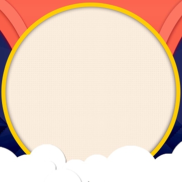 淘宝扁平简约卡通psd主图背景素材