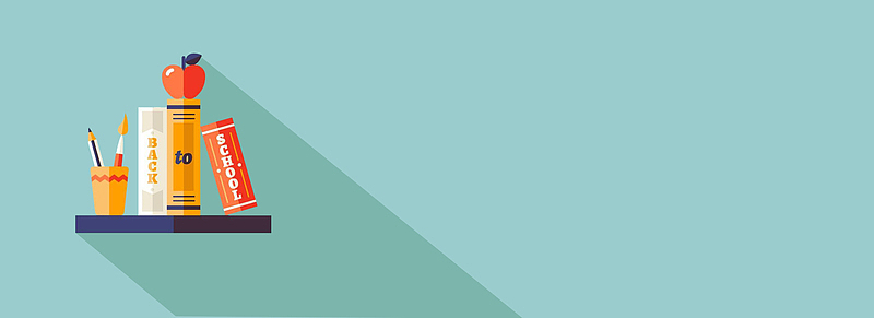 开学季背景Banner