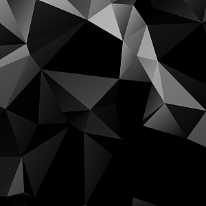 黑色不规则多边形海报背景