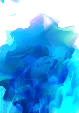 抽象蓝色泼墨海报背景模板