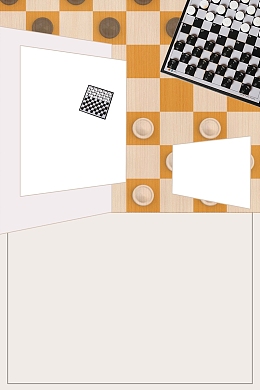 简约大气国际跳棋