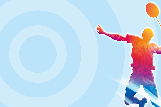 羽毛球俱乐部收费标准海报背景素材