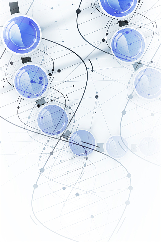 dna科技背景素材