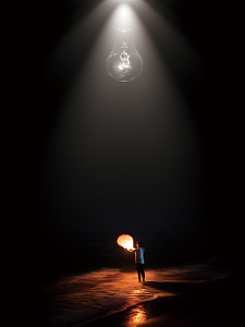 节约用电公益海报背景