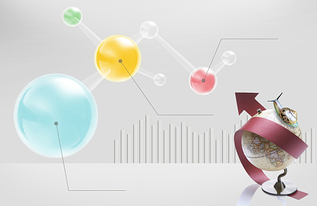 优化分析 企业文化展板背景素材