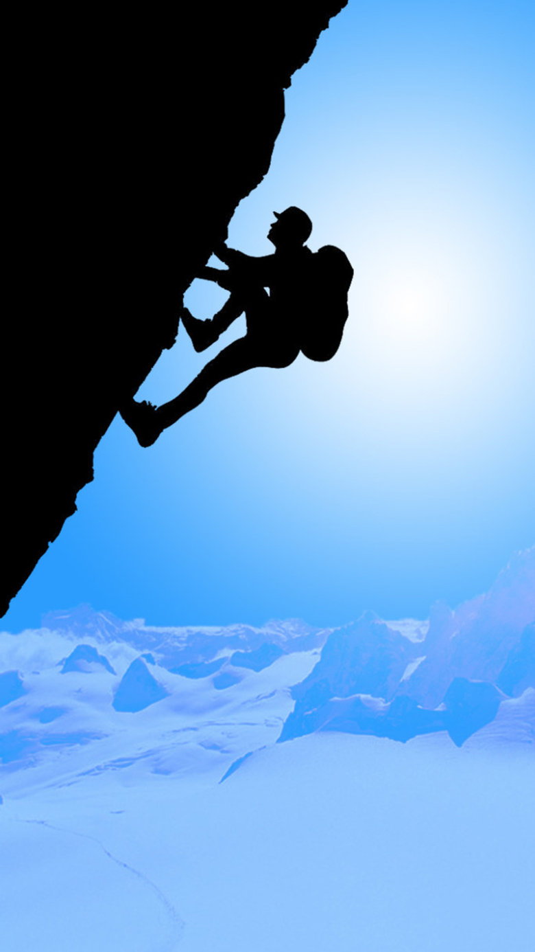 攀岩h5背景免抠素材免费下载_觅元素51yuansu.com