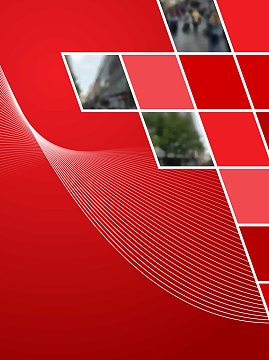 时尚大气红色背景商务封面背景