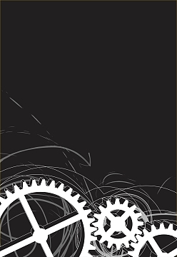 工业背景素材aijpg蓝色光感齿轮科技海报背景素材psdjpg服务扁平大气