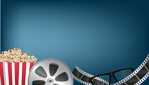 时光电影院看电影psd素材(4401x2200)psdpng璀璨海报(1920x900)psd