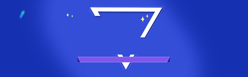 电商渐变科幻蓝色背景海报banner