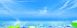 蓝色时尚水纹背景