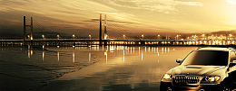 汽车霸气海报设计banner