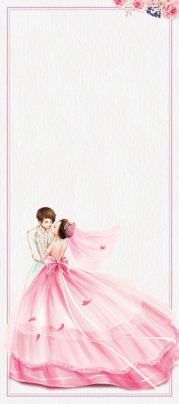婚纱摄影活动展架设计