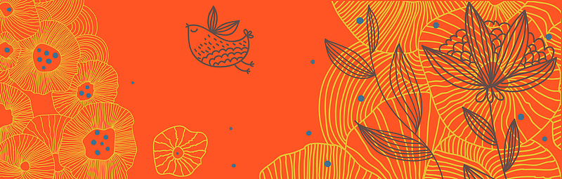 花鸟花卉banner